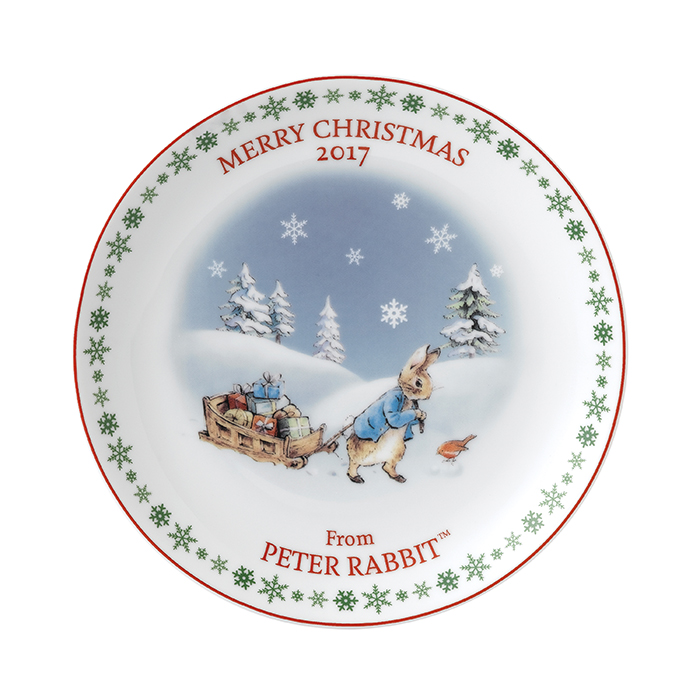 英国ウェッジウッド クリスマスプレート2017が新発売！ | ピーター 
